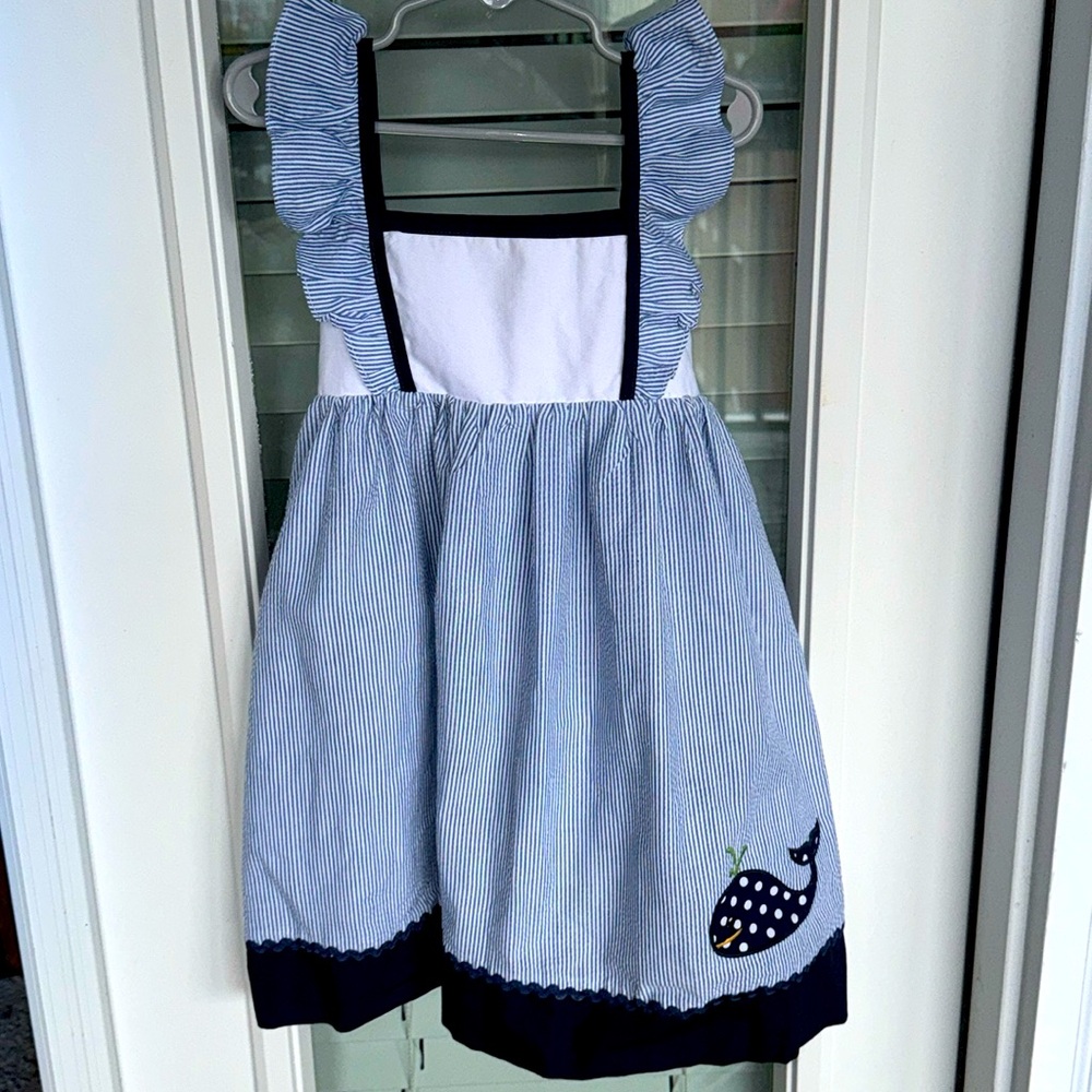 Worn once little cactus seersucker dress size 5
